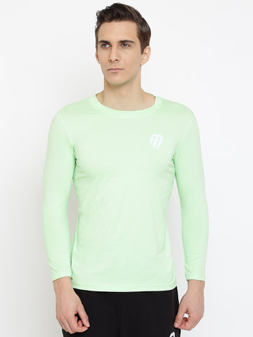 Men’s Tshirt (Full Sleeve) - FI Green