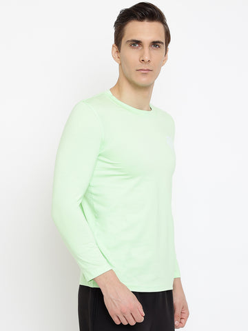 Men’s Tshirt (Full Sleeve) - FI Green