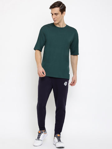 Unisex Tshirt Over Sized (Half Sleeve) Dark Green