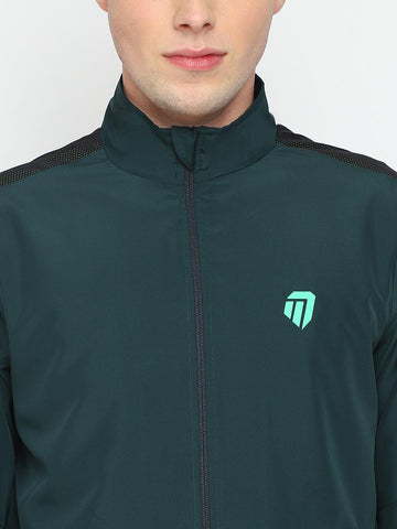 Mens Tracksuit - Sea Weed Green